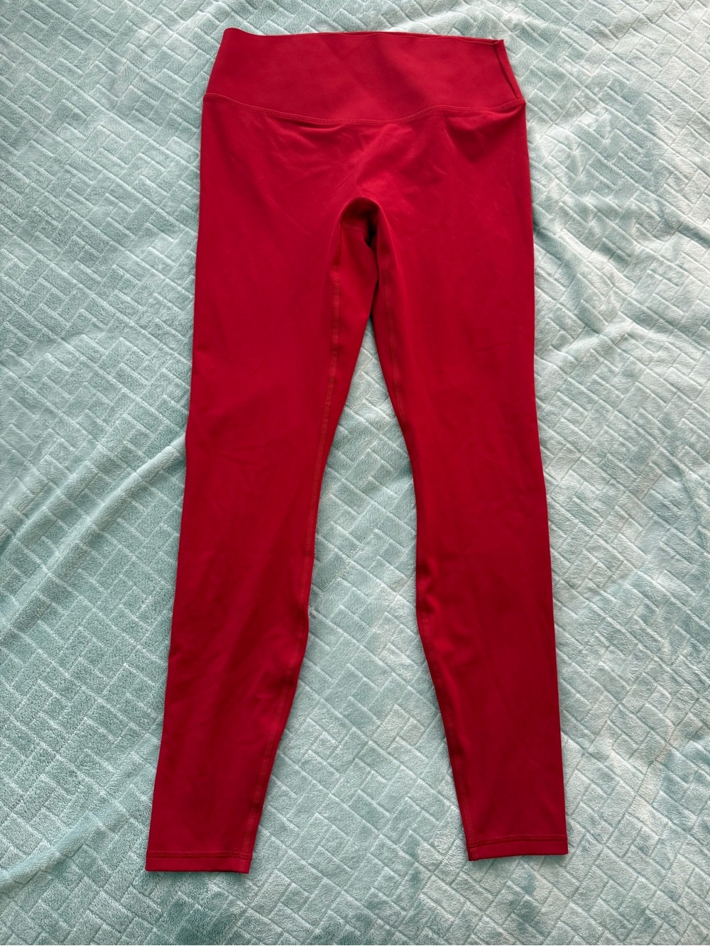 Fabletics Bold Red High-Rise Leggings